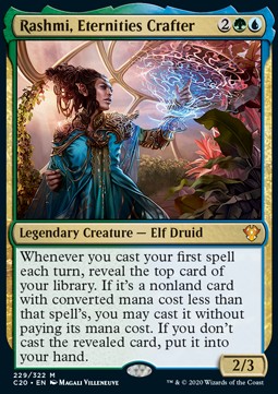 Rashmi, Eternities Crafter⁣ - Commander: Ikoria⁣ (Mythic)⁣ [229]