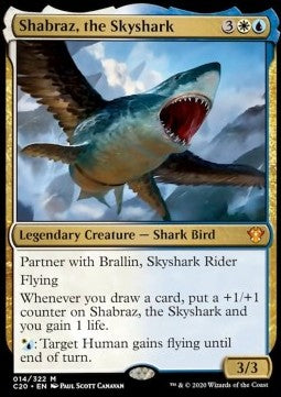 Shabraz, the Skyshark⁣ - Commander: Ikoria⁣ (Mythic)⁣ [14]