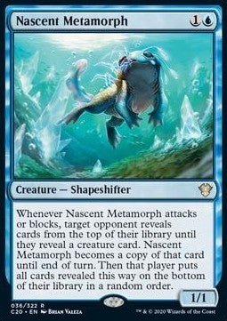 Nascent Metamorph⁣ - Commander: Ikoria⁣ (Rare)⁣ [36]