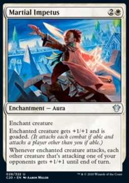 Martial Impetus⁣ - Commander: Ikoria⁣ (Uncommon)⁣ [28]