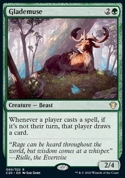 Glademuse⁣ - Commander: Ikoria⁣ (Rare)⁣ [60]