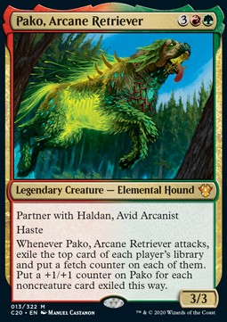 Pako, Arcane Retriever⁣ - Commander: Ikoria⁣ (Mythic)⁣ [13]