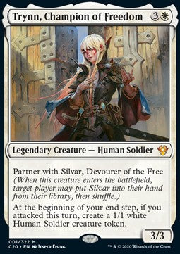 Trynn, Champion of Freedom⁣ - Commander: Ikoria⁣ (Mythic)⁣ [1]