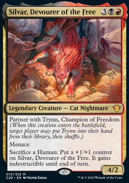 Silvar, Devourer of the Free⁣ - Commander: Ikoria⁣ (Mythic)⁣ [15]