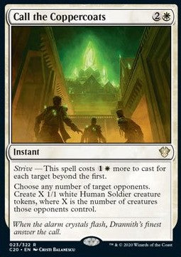 Call the Coppercoats⁣ - Commander: Ikoria⁣ (Rare)⁣ [23]