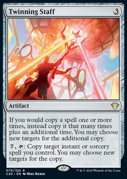 Twinning Staff⁣ - Commander: Ikoria⁣ (Rare)⁣ [70]