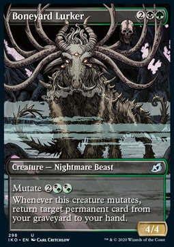 Boneyard Lurker⁣ - Ikoria: Lair of Behemoths: Extras⁣ (Uncommon)⁣ [298]