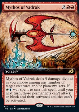 Mythos of Vadrok⁣ - Ikoria: Lair of Behemoths: Extras⁣ (Rare)⁣ [324]