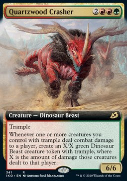 Quartzwood Crasher⁣ - Ikoria: Lair of Behemoths: Extras⁣ (Rare)⁣ [341]