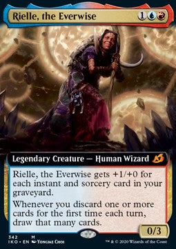 Rielle, the Everwise⁣ - Ikoria: Lair of Behemoths: Extras⁣ (Mythic)⁣ [342]
