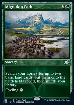 Migration Path⁣ - Ikoria: Lair of Behemoths: Promos⁣ (Uncommon)⁣ [368]