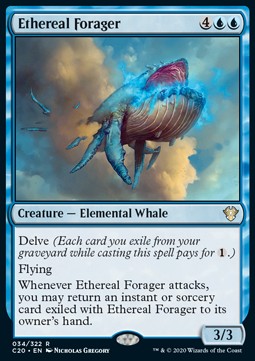 Ethereal Forager⁣ - Commander: Ikoria⁣ (Rare)⁣ [34]