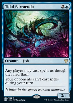 Tidal Barracuda⁣ - Commander: Ikoria⁣ (Rare)⁣ [39]