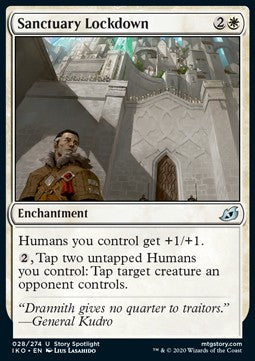 Sanctuary Lockdown⁣ - Ikoria: Lair of Behemoths⁣ (Uncommon)⁣ [28]