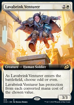 Lavabrink Venturer⁣ - Ikoria: Lair of Behemoths: Extras⁣ (Rare)⁣ [315]