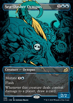 Sea-Dasher Octopus⁣ - Ikoria: Lair of Behemoths: Extras⁣ (Rare)⁣ [286]