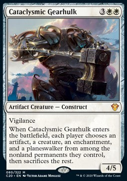 Cataclysmic Gearhulk⁣ - Commander: Ikoria⁣ (Mythic)⁣ [80]