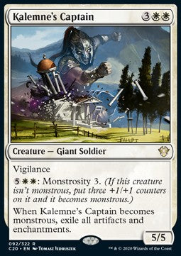Kalemne's Captain⁣ - Commander: Ikoria⁣ (Rare)⁣ [92]