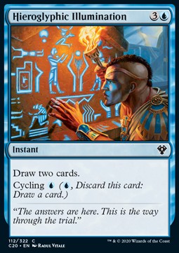 Hieroglyphic Illumination⁣ - Commander: Ikoria⁣ (Common)⁣ [112]