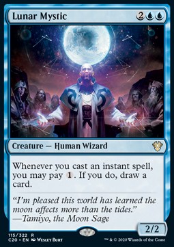 Lunar Mystic⁣ - Commander: Ikoria⁣ (Rare)⁣ [115]