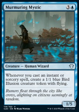 Murmuring Mystic⁣ - Commander: Ikoria⁣ (Uncommon)⁣ [118]