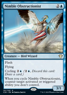 Nimble Obstructionist⁣ - Commander: Ikoria⁣ (Rare)⁣ [121]