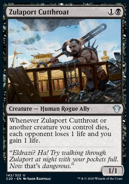 Zulaport Cutthroat⁣ - Commander: Ikoria⁣ (Uncommon)⁣ [142]