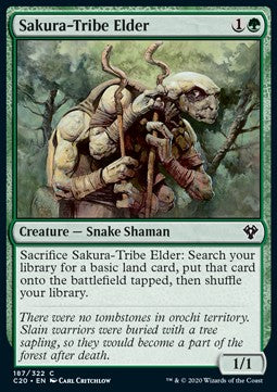 Sakura-Tribe Elder⁣ - Commander: Ikoria⁣ (Common)⁣ [187]