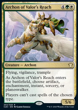 Archon of Valor's Reach⁣ - Commander: Ikoria⁣ (Rare)⁣ [202]