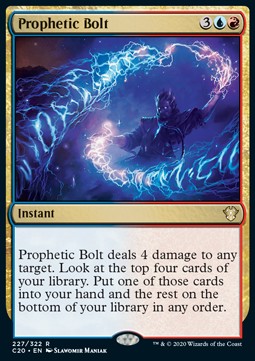Prophetic Bolt⁣ - Commander: Ikoria⁣ (Rare)⁣ [227]