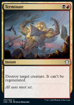 Terminate⁣ - Commander: Ikoria⁣ (Uncommon)⁣ [231]
