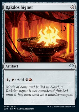 Rakdos Signet⁣ - Commander: Ikoria⁣ (Uncommon)⁣ [249]