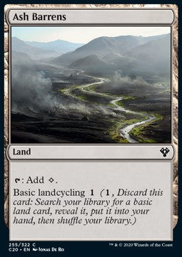 Ash Barrens⁣ - Commander: Ikoria⁣ (Common)⁣ [255]