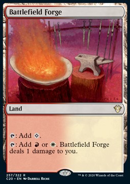 Battlefield Forge⁣ - Commander: Ikoria⁣ (Rare)⁣ [257]