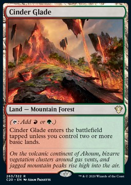 Cinder Glade⁣ - Commander: Ikoria⁣ (Rare)⁣ [263]