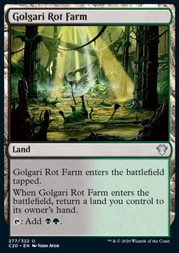 Golgari Rot Farm⁣ - Commander: Ikoria⁣ (Uncommon)⁣ [277]