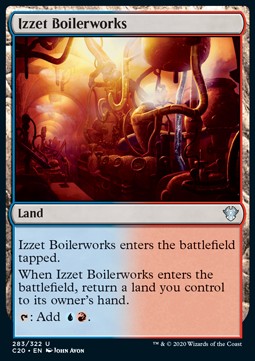 Izzet Boilerworks⁣ - Commander: Ikoria⁣ (Uncommon)⁣ [283]