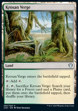 Krosan Verge⁣ - Commander: Ikoria⁣ (Uncommon)⁣ [285]