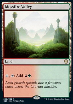 Mossfire Valley⁣ - Commander: Ikoria⁣ (Rare)⁣ [290]