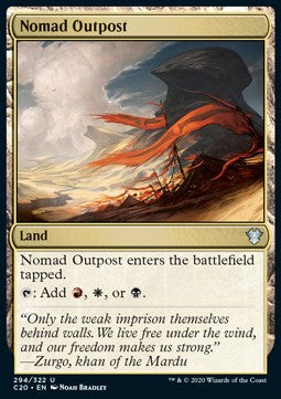Nomad Outpost - Commander: Ikoria (Uncommon) [C20-294]