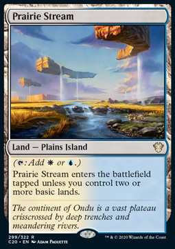 Prairie Stream⁣ - Commander: Ikoria⁣ (Rare)⁣ [299]