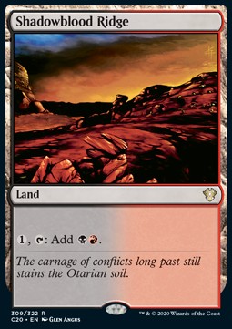 Shadowblood Ridge⁣ - Commander: Ikoria⁣ (Rare)⁣ [309]