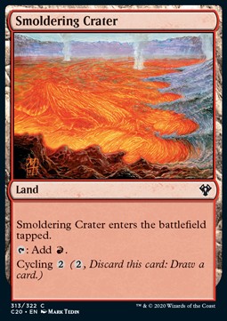 Smoldering Crater⁣ - Commander: Ikoria⁣ (Common)⁣ [313]