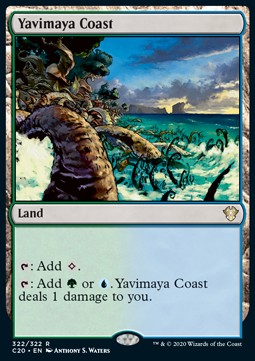 Yavimaya Coast⁣ - Commander: Ikoria⁣ (Rare)⁣ [322]