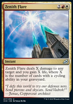 Zenith Flare⁣ - Ikoria: Lair of Behemoths⁣ (Uncommon)⁣ [217]