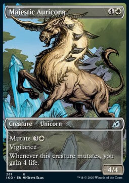 Majestic Auricorn⁣ - Ikoria: Lair of Behemoths: Extras⁣ (Uncommon)⁣ [281]