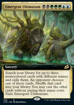 Emergent Ultimatum⁣ - Ikoria: Lair of Behemoths: Extras⁣ (Rare)⁣ [333]