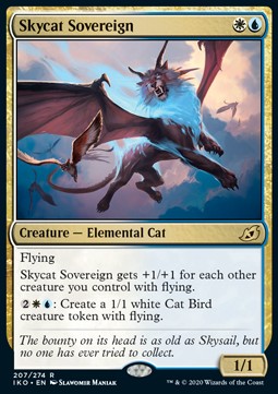Skycat Sovereign⁣ - Ikoria: Lair of Behemoths⁣ (Rare)⁣ [207]