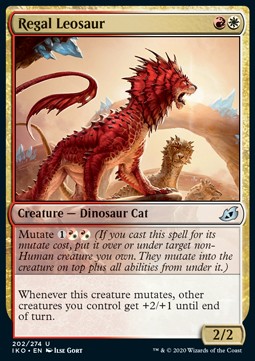 Regal Leosaur⁣ - Ikoria: Lair of Behemoths⁣ (Uncommon)⁣ [202]