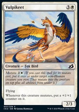 Vulpikeet⁣ - Ikoria: Lair of Behemoths⁣ (Common)⁣ [37]